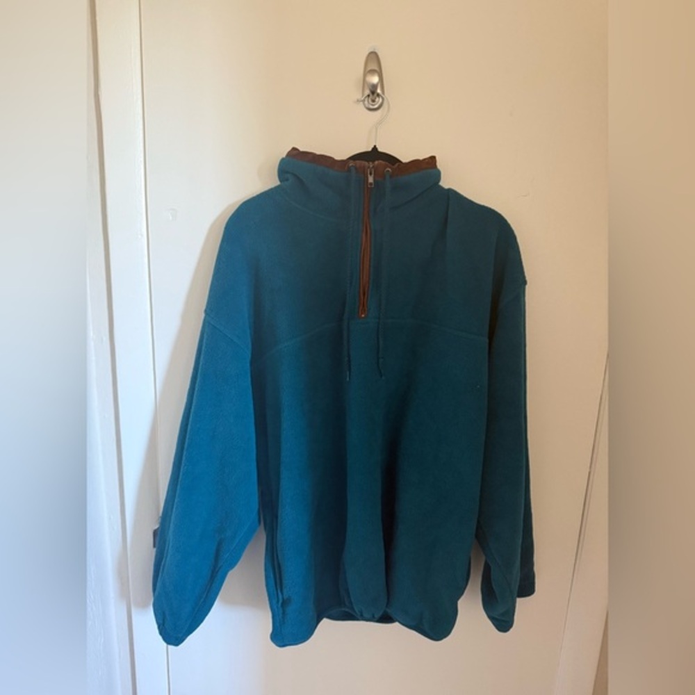 Vintage Teal Pull Over